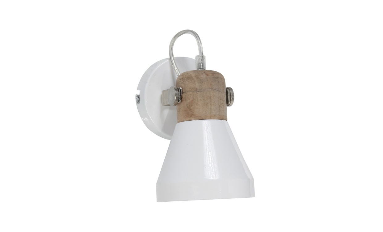 ASHBY Vegglampe Hvit i gruppen Belysning / Lamper / Vegglamper hos Sofas & more (1372008)