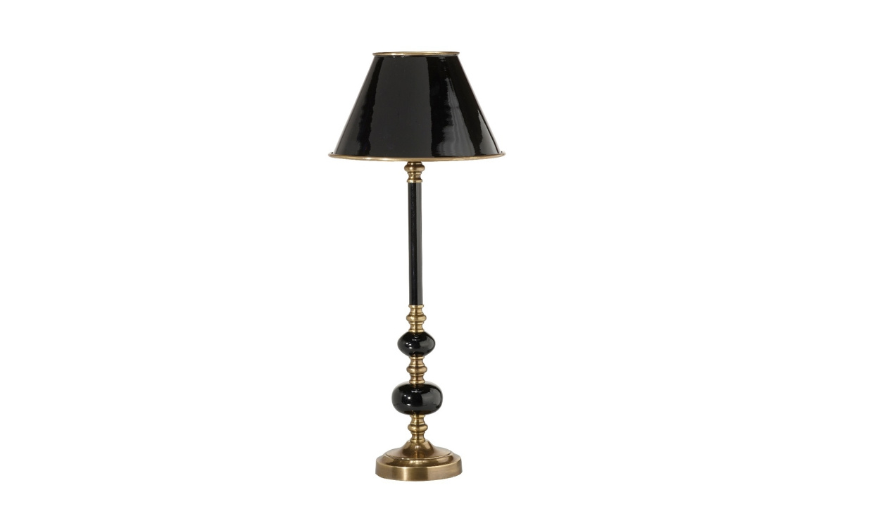 ABBEY Bordlampe Sort 58 cm i gruppen Belysning / Lamper / Bordlamper hos Sofas & more (25316-MS22-SM)