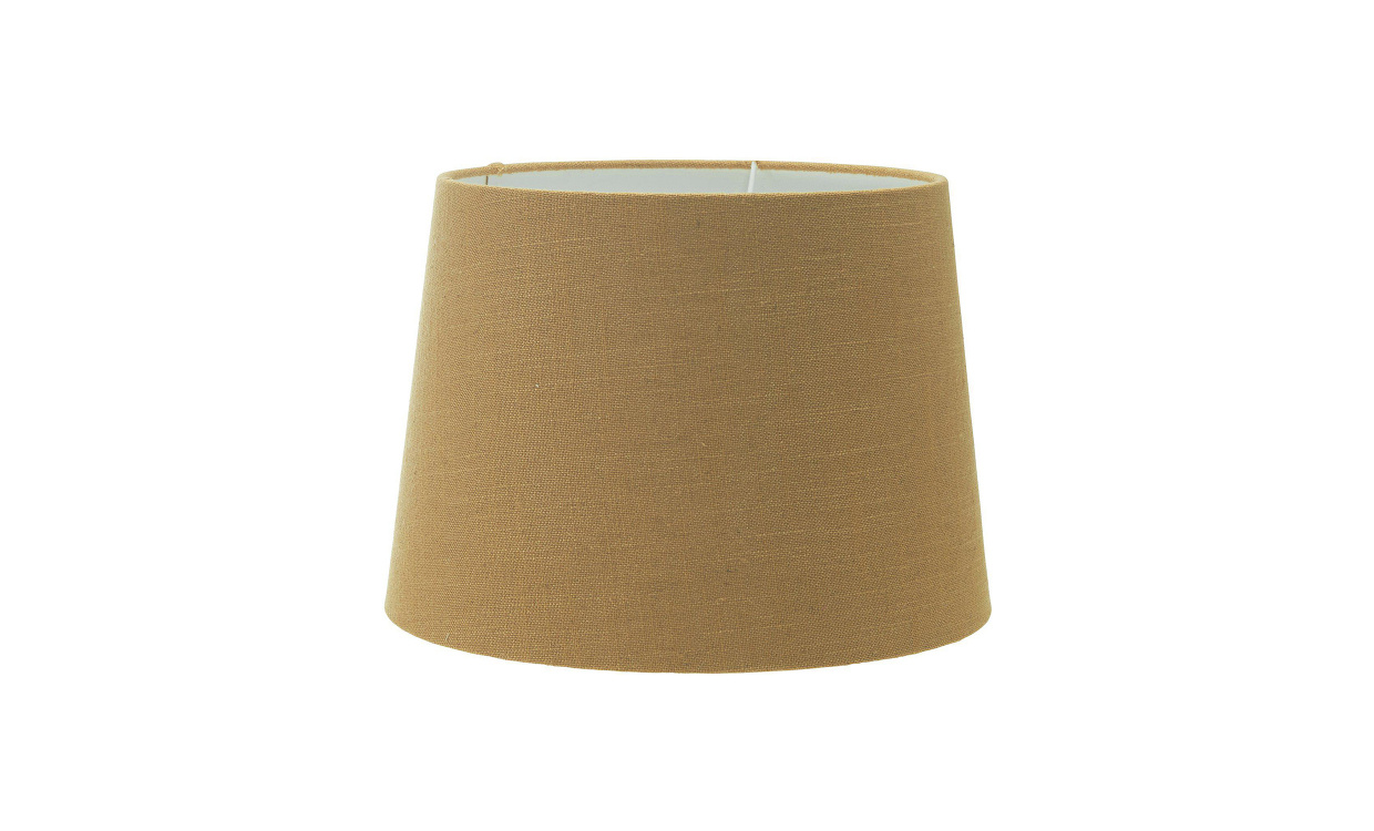 SOFIA Lampeskjerm Florenzo Oker 25cm i gruppen Belysning / Tilbehør / Lampeskjermer hos Sofas & more (425-1314)