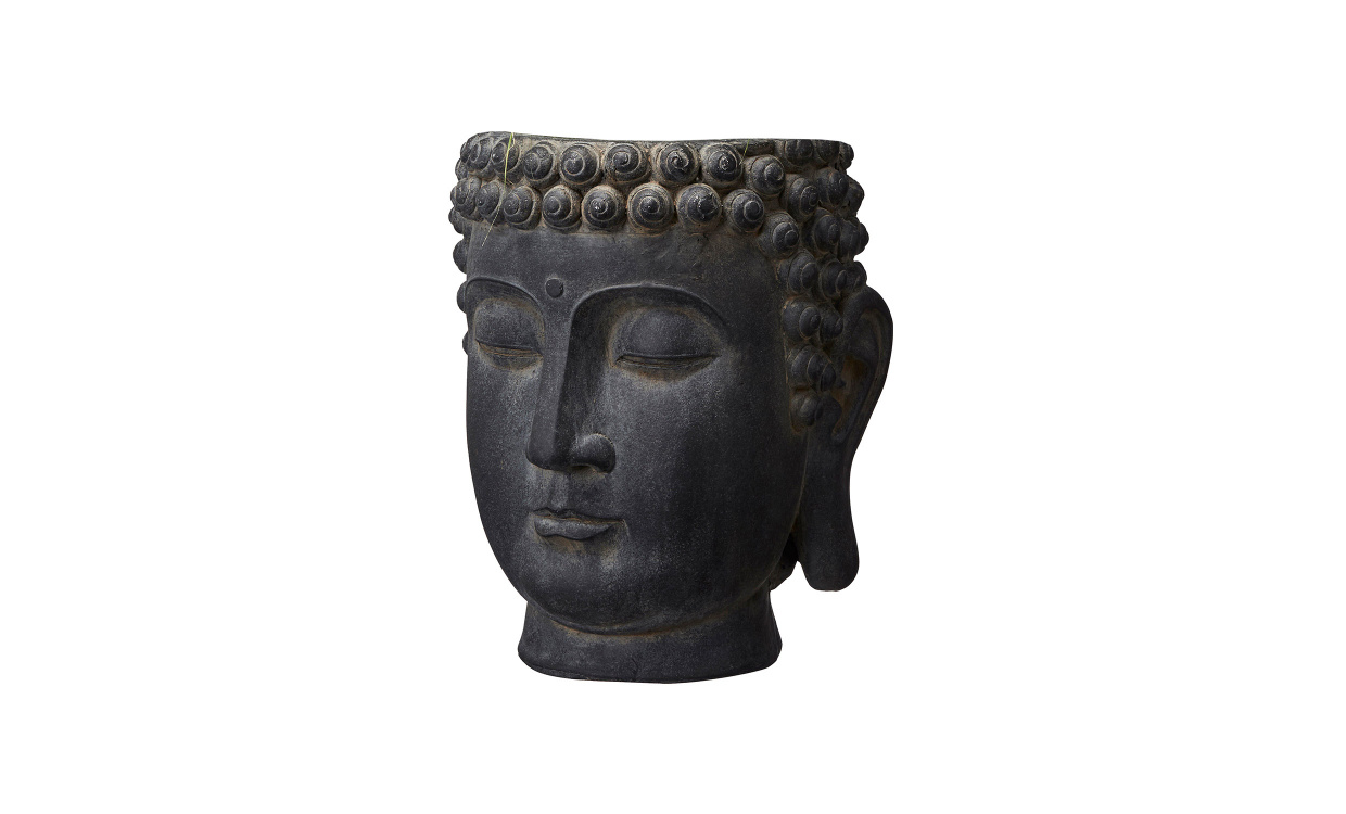 BUDDHA Pot Svart i gruppen Utembler / Utepotter hos Sofas & more (44236)