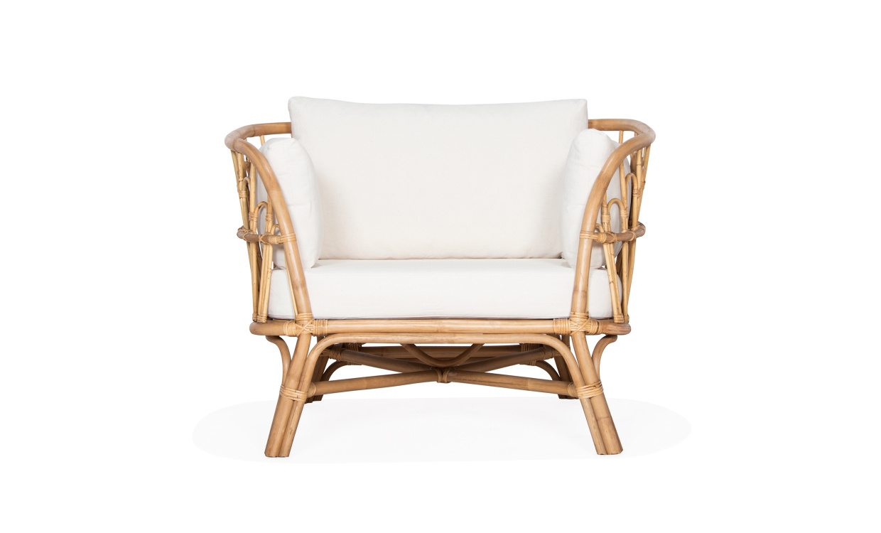 FALSTERBO Duo Loveseat Rattan i gruppen Utemøbler / Sittemøbler / Lenestoler hos Sofas & more (5045)