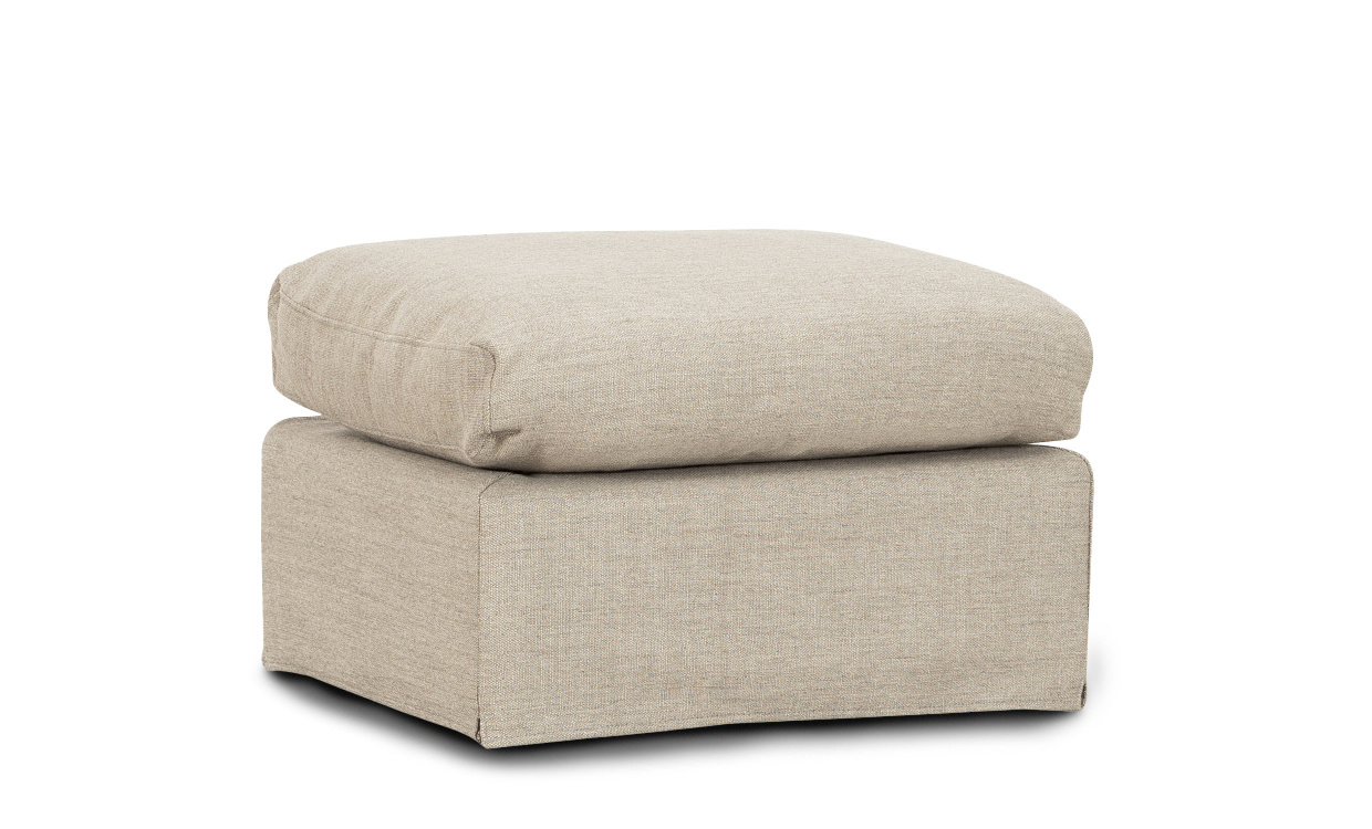 BRYCE Foskammel Sandbeige i gruppen Stue / Sofaer / Fotskamler hos Sofas & more (653-BRYFS-LOX4)