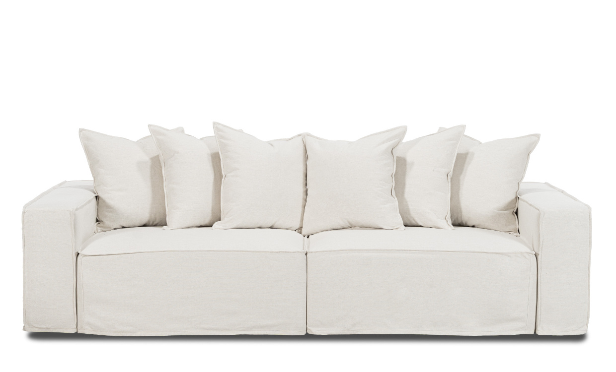 LOFT 4-seters sofa Offwhite i gruppen Stue / Sofaer / 4-seters sofaer hos Sofas & more (671LO4S-FLW201A)