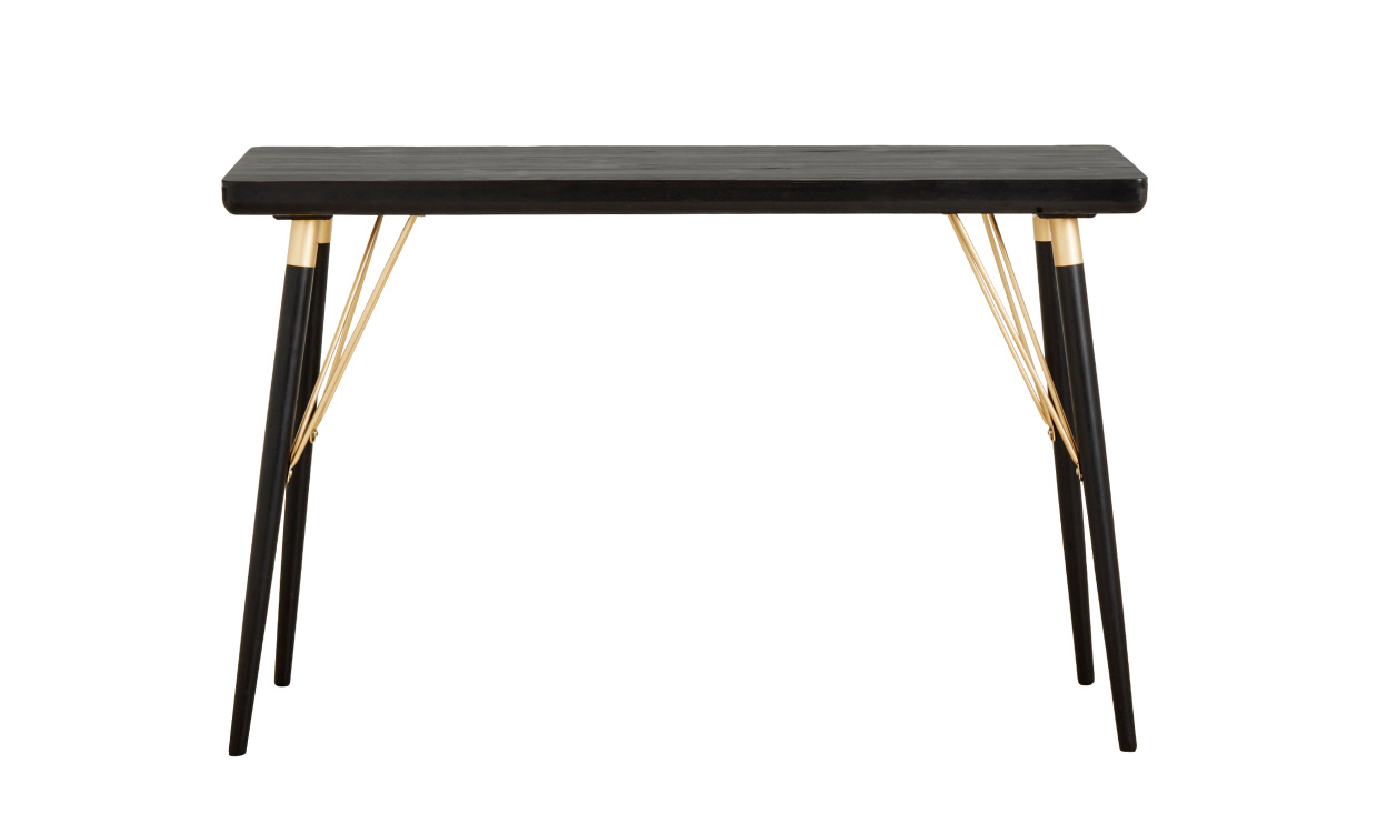 CHANTAL Konsollbord Svart i gruppen Stue / Oppbevaringsmbler / Skrivebord hos Sofas & more (6944)