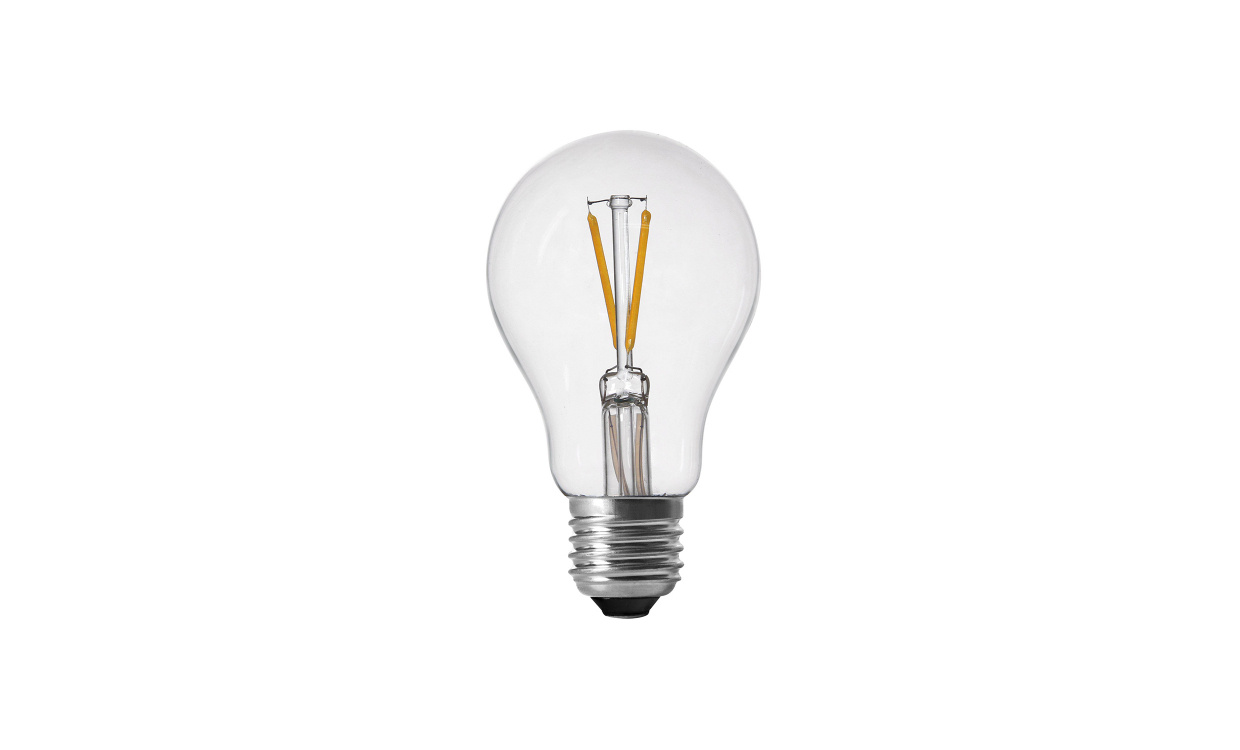 BRIGHT LED Filament Normal 60 mm Klar, 60 i gruppen Belysning / Lyskilder / E27-sokkel hos Sofas & more (806099)