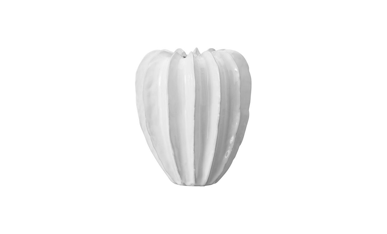 LILLIAN Vase Offwhite i gruppen Dekorasjon / Vaser og Potter hos Sofas & more (90165)