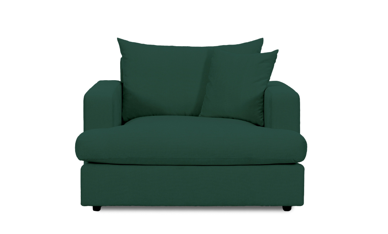 BOLNUEVO Lenestol Grnn i gruppen Stue / Lenestoler hos Sofas & more (BOL-1S-CON10)