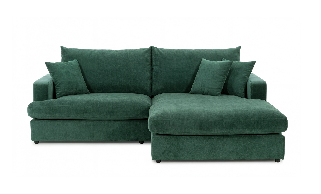BOLNUEVO Divansofa H�yre Gr�nn i gruppen Stue / Sofaer / Divansofaer hos Sofas & more (BOL-3D-CON10)