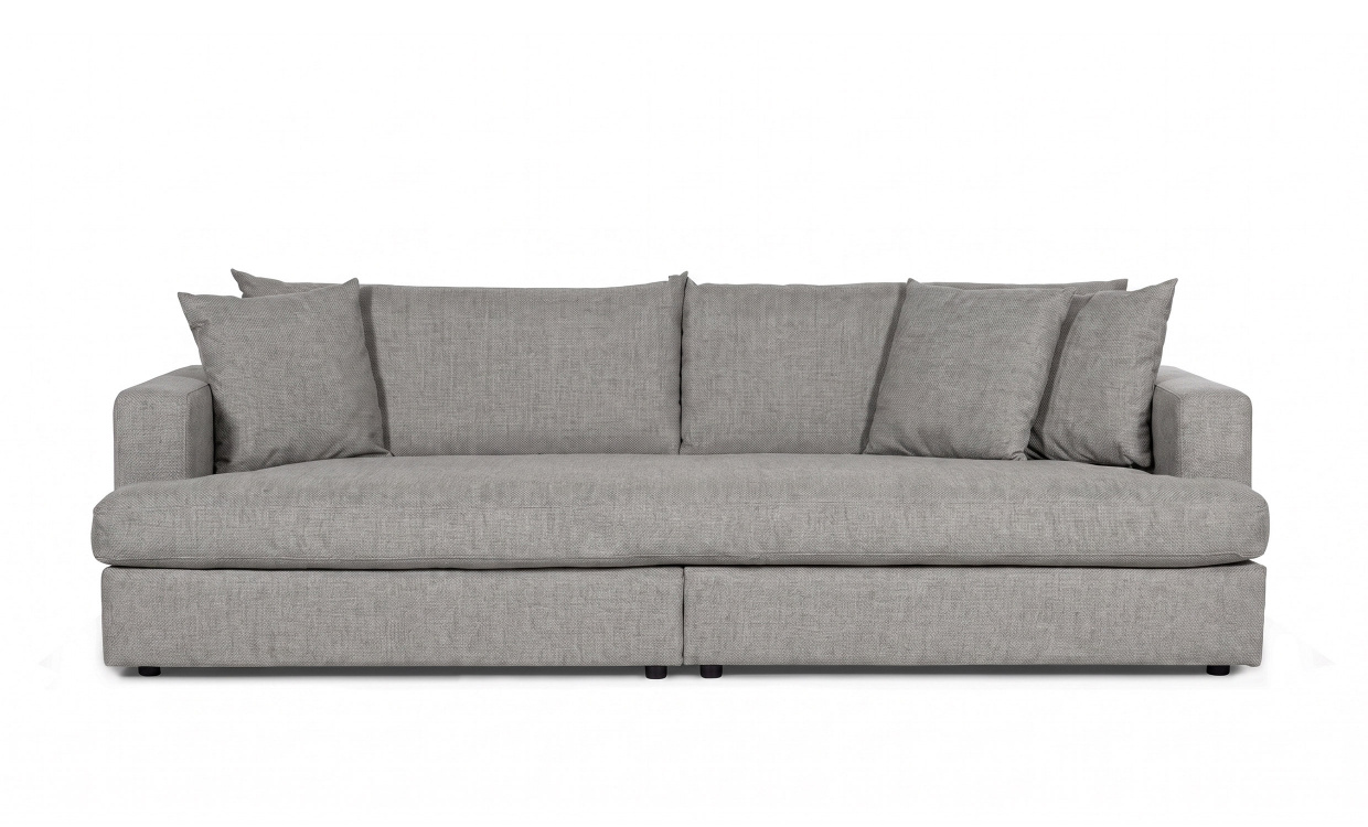 BOLNUEVO 3-seters sofa Hel Pute Grå i gruppen Stue / Sofaer / 3-seters sofaer hos Sofas & more (BOL-3S-1SCU-CON6)