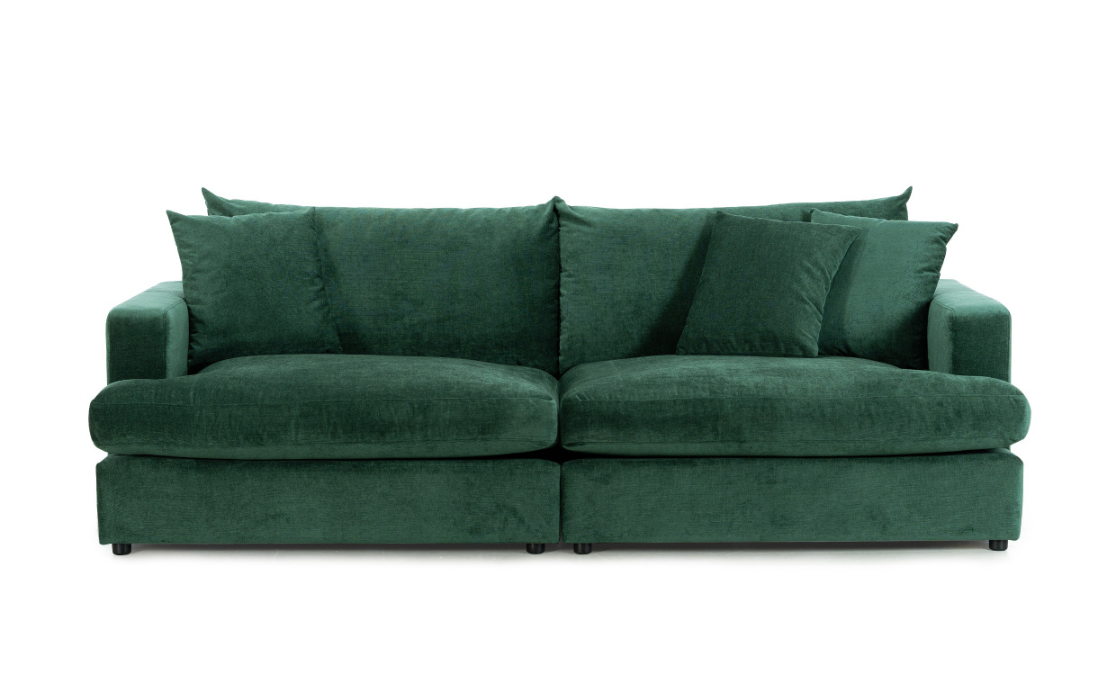 BOLNUEVO 3-seters sofa Grnn i gruppen Stue / Sofaer / 3-seters sofaer hos Sofas & more (BOL-3S-CON10)
