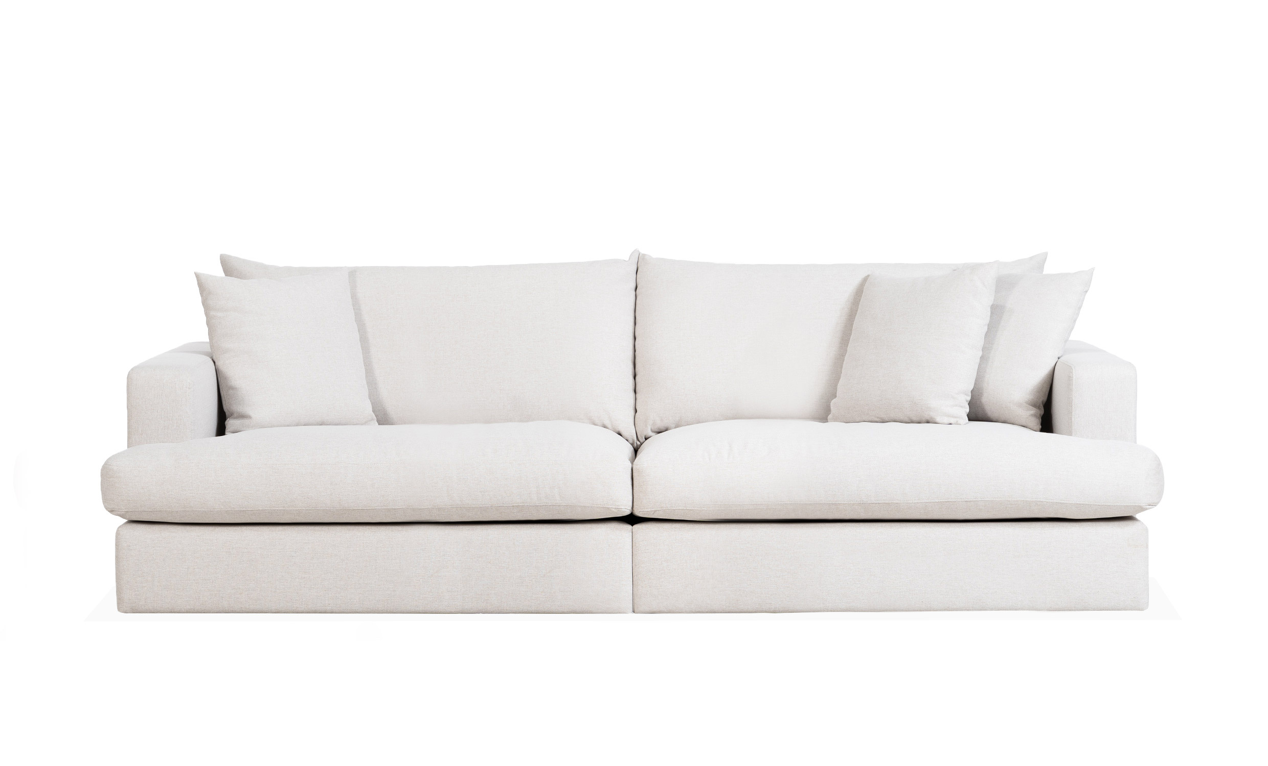 BOLNUEVO 3-seters sofa Greige i gruppen Stue / Sofaer / 3-seters sofaer hos Sofas & more (BOL-3S-NAPE)