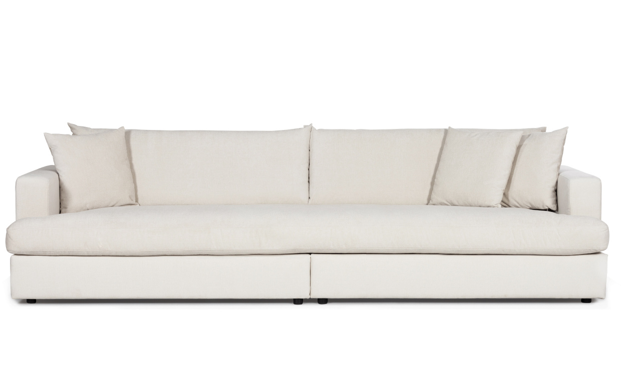BOLNUEVO 4-seters sofa Hel Pute Offwhite i gruppen Stue / Sofaer / 4-seters sofaer hos Sofas & more (BOL-4S-1SCU-CON1)