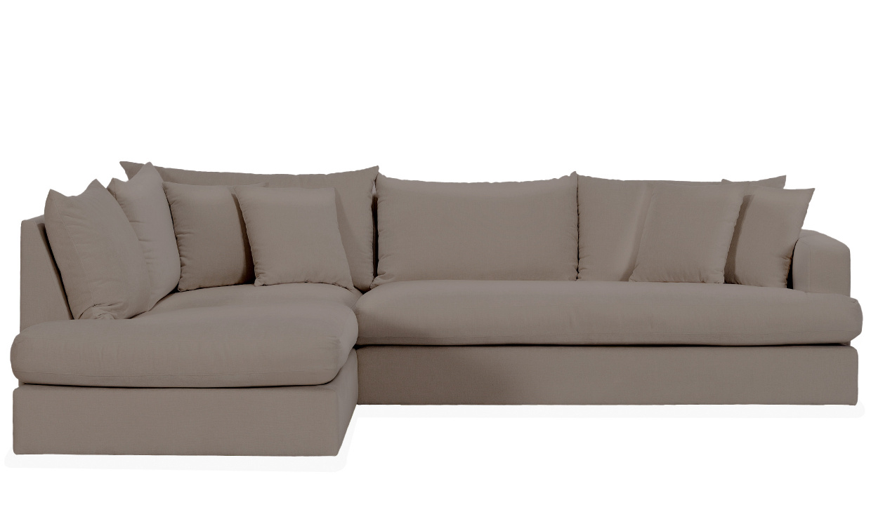 BOLNUEVO L-sofa Venstre Hel Pute Muldvarp i gruppen Stue / Sofaer / Hjrnesofaer hos Sofas & more (BOL-A3-1SCU-CON8)