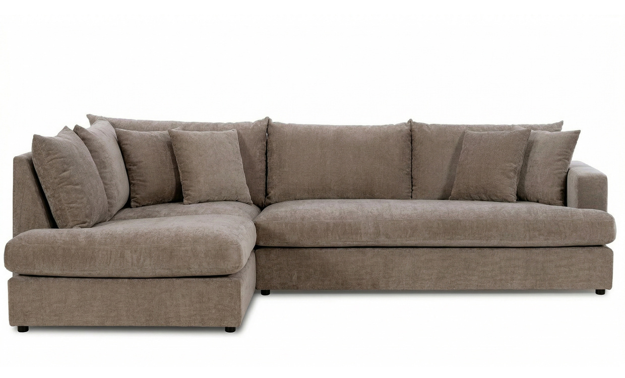 BOLNUEVO L-sofa Venstre Hel Pute Muldvarp i gruppen Stue / Sofaer / Hj�rnesofaer hos Sofas & more (BOL-A3-1SCU-CON8)