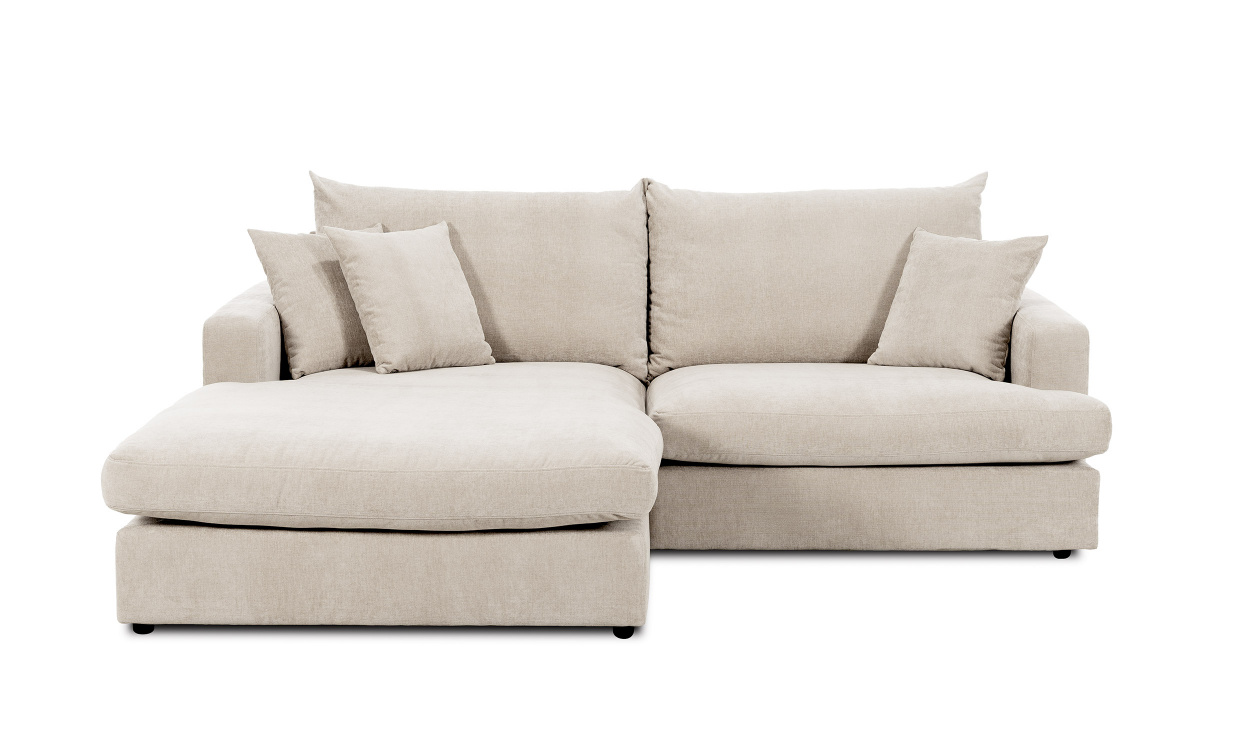 BOLNUEVO Divansofa Venstre Beige i gruppen Stue / Sofaer / Divansofaer hos Sofas & more (BOL-D3-CON2)