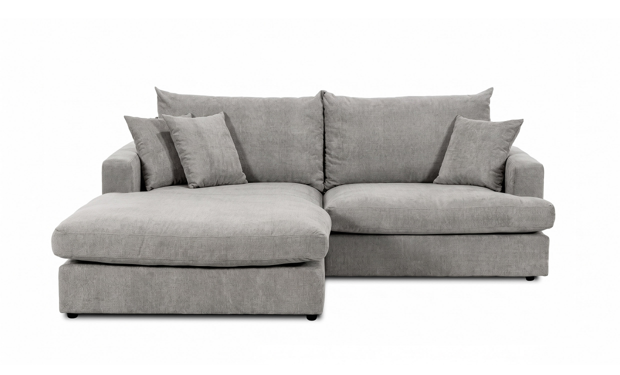 BOLNUEVO Divansofa Venstre Grå i gruppen Stue / Sofaer / Divansofaer hos Sofas & more (BOL-D3-CON6)