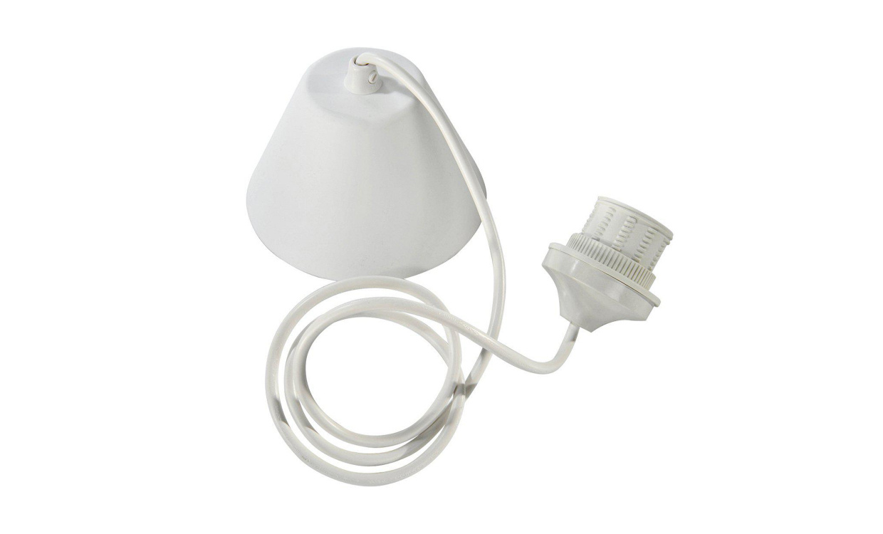 TAKOPPHENG Understell EU White Cord 1,2m i gruppen Belysning / Tilbehr / Elektrisk tilbehr hos Sofas & more (BT-01-N)