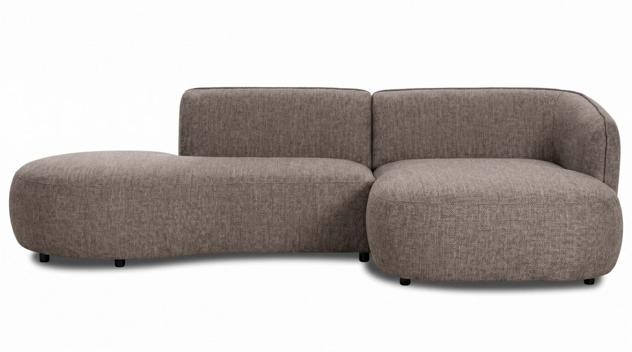 CALELLA Divansofa Høyre Muldvarp i gruppen Stue / Sofaer / Divansofaer hos Sofas & more (CAL-3D-MB)