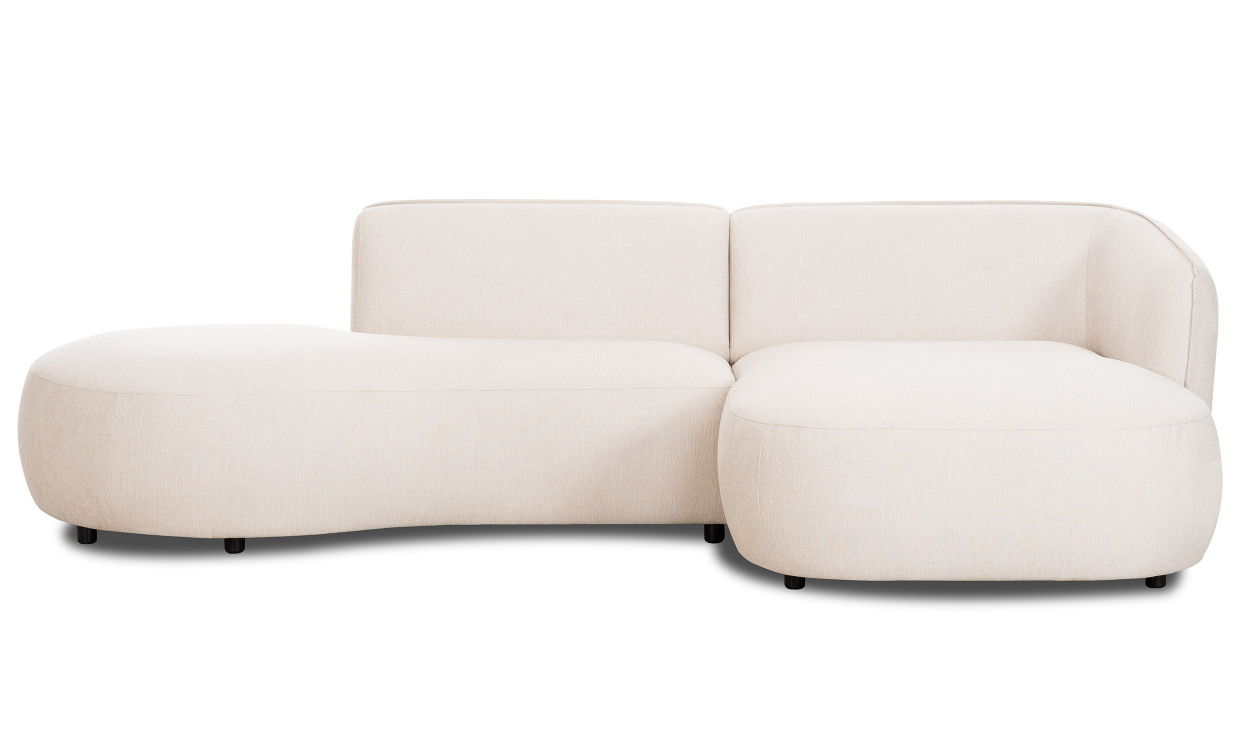 CALELLA Divansofa Høyre Offwhite i gruppen Stue / Sofaer / Divansofaer hos Sofas & more (CAL-3D-OW)