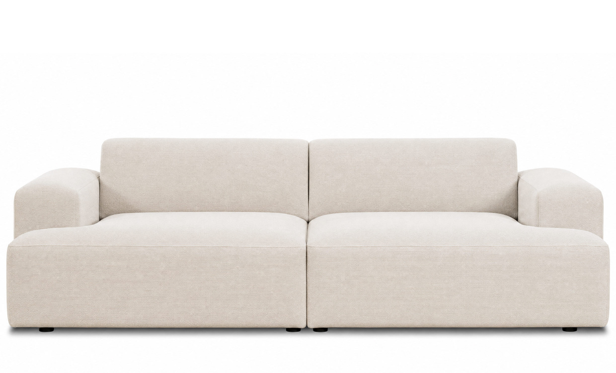 CASTILLA 3-seters sofa Greige i gruppen Stue / Sofaer / 3-seters sofaer hos Sofas & more (CAS-3S-GR)