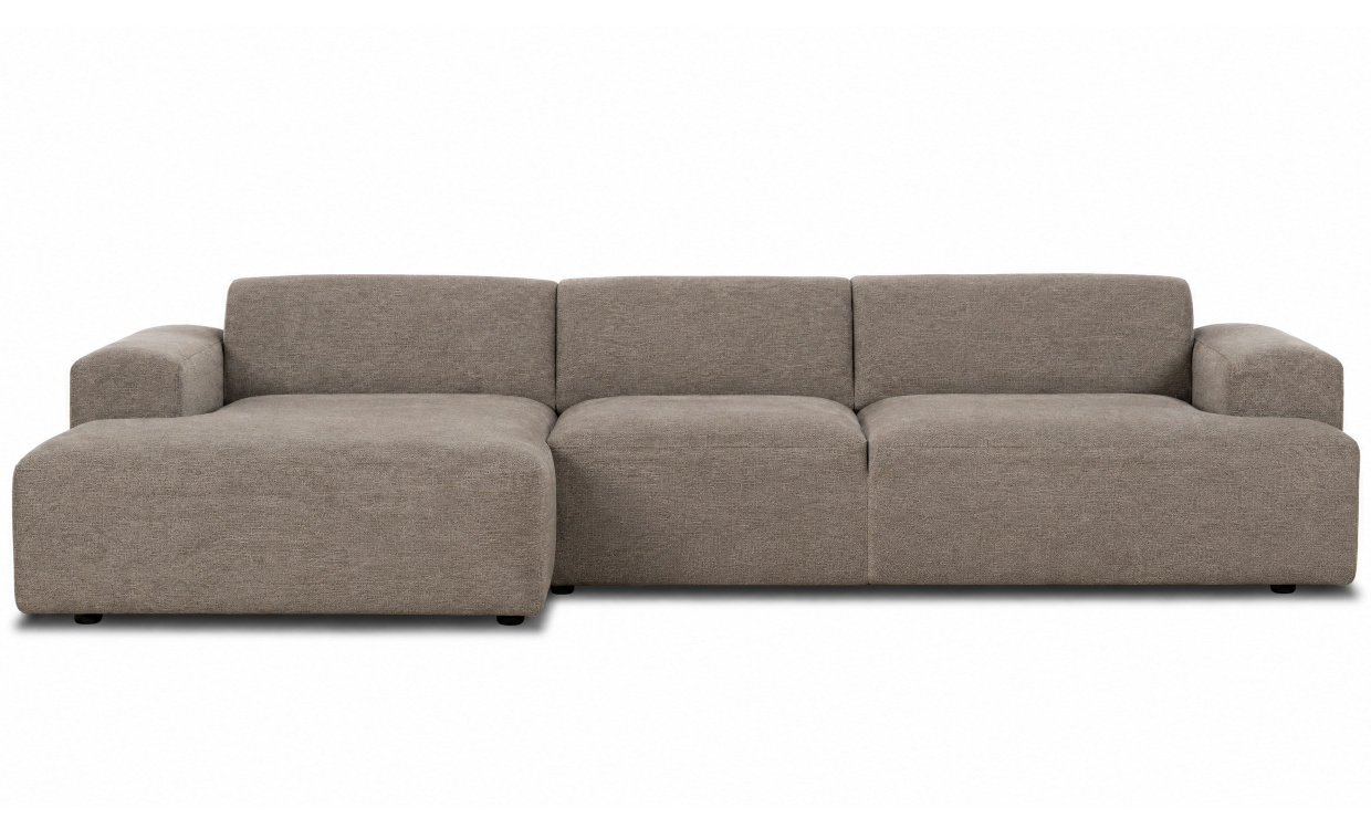 CASTILLA Divansofa Large Venstre Muldvarp i gruppen Stue / Sofaer / Divansofaer hos Sofas & more (CAS-D3-LARGE-MU)