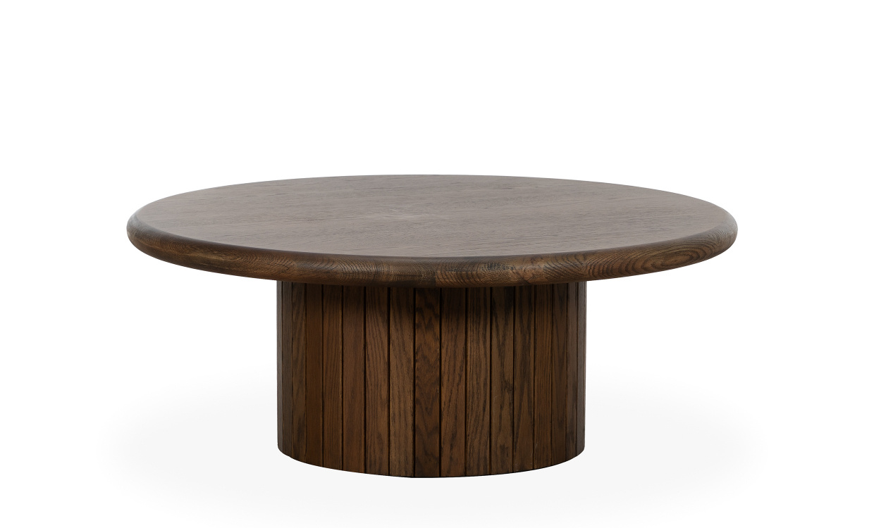 NODA Sofabord Rundt Brun i gruppen Stue / Sofabord hos Sofas & more (CT2160-ZS00281)
