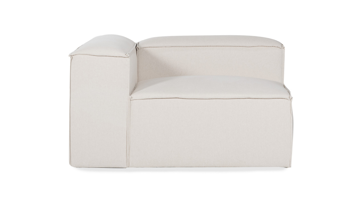 CUBIT PREMIUM Hjrnemodul Venstre Sandbeige i gruppen Stue / Sofaer / Modulsofaer hos Sofas & more (CUPR-COR-LE-BR001)