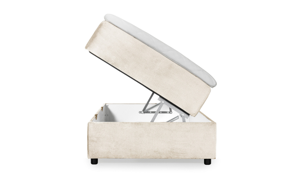 DANVIK 120 Boksseng Beige i gruppen Soverom / Senger / Senger 120 hos Sofas & more (DAN120MON02)