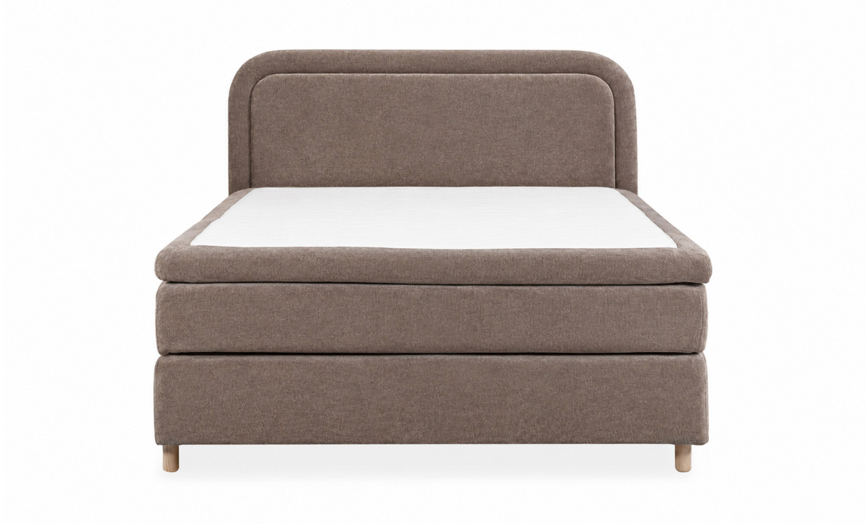 ELIE EXCLUSIVE Sengepakke 160 Medium/Medium Muldvarp i gruppen Soverom / Senger / Sengepakke hos Sofas & more (ELIE-EXSPKT160MM-MU)