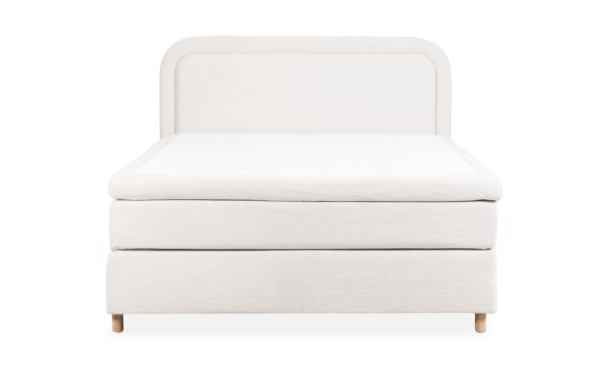 ELIE EXCLUSIVE Sengepakke 160 Medium/Medium Offwhite i gruppen Soverom / Senger / Sengepakke hos Sofas & more (ELIE-EXSPKT160MM-OW)