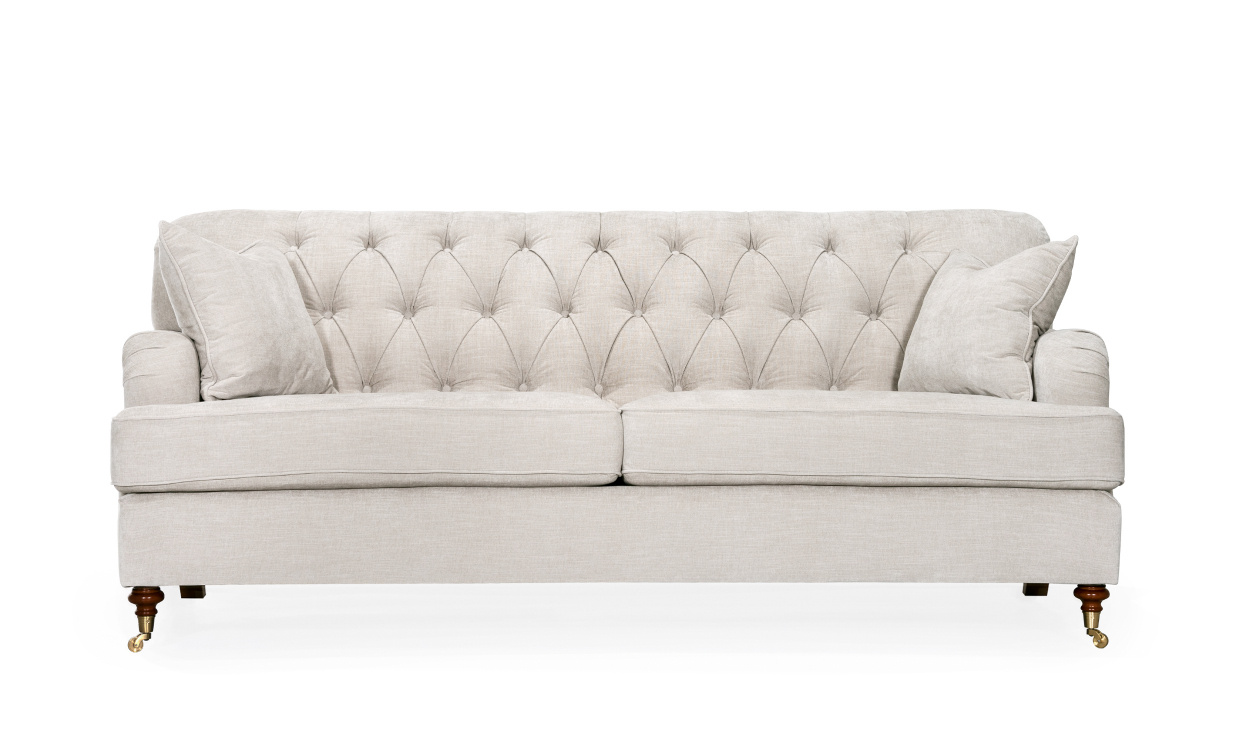 CROMWELL 3-seters sofa Sand i gruppen Stue / Sofaer / 3-seters sofaer hos Sofas & more (HS-196-30-19)