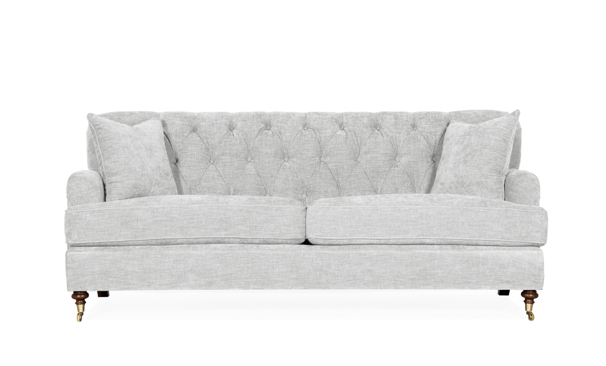 CROMWELL 3-seters sofa Lys gr i gruppen Stue / Sofaer / 3-seters sofaer hos Sofas & more (HS-196-30-2)