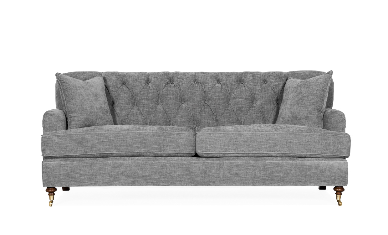 CROMWELL 3-seters sofa Mrk gr i gruppen Stue / Sofaer / 3-seters sofaer hos Sofas & more (HS-196-30-3)