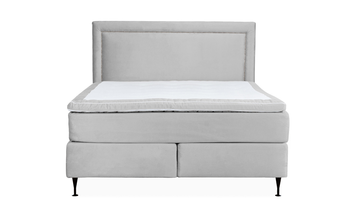 OPERA/PERLA Sengepakke 160 Fl�yel Lys gr� i gruppen Soverom / Senger / Sengepakke hos Sofas & more (KMP04077-PESG160LG)