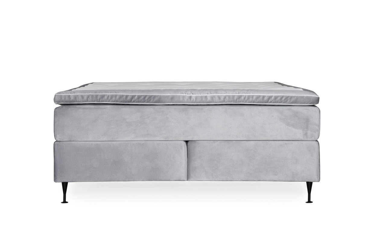 OPERA 180 Kontinentalseng Flyel Lys gr i gruppen Soverom / Senger / Senger 180 hos Sofas & more (KMP04078)