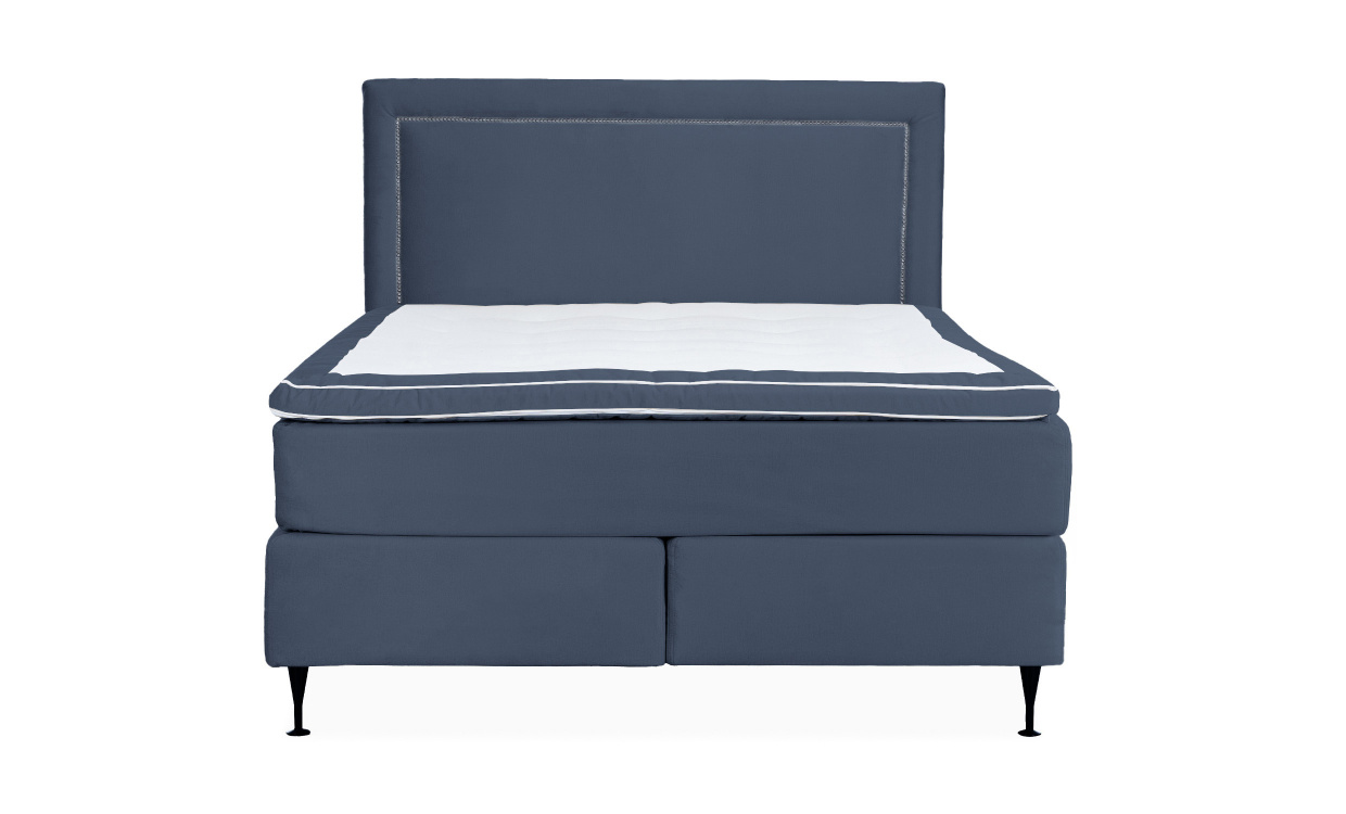 OPERA/PERLA Sengepakke 140 Fl�yel Bl� i gruppen Soverom / Senger / Sengepakke hos Sofas & more (KMP04081-PESG140BLUE)