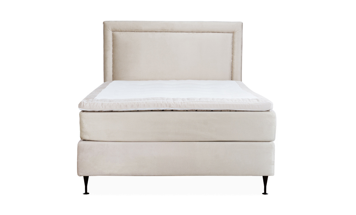 OPERA/PERLA Sengepakke 120 Fl�yel Beige i gruppen Soverom / Senger / Sengepakke hos Sofas & more (KMP06034-PESG120BE)
