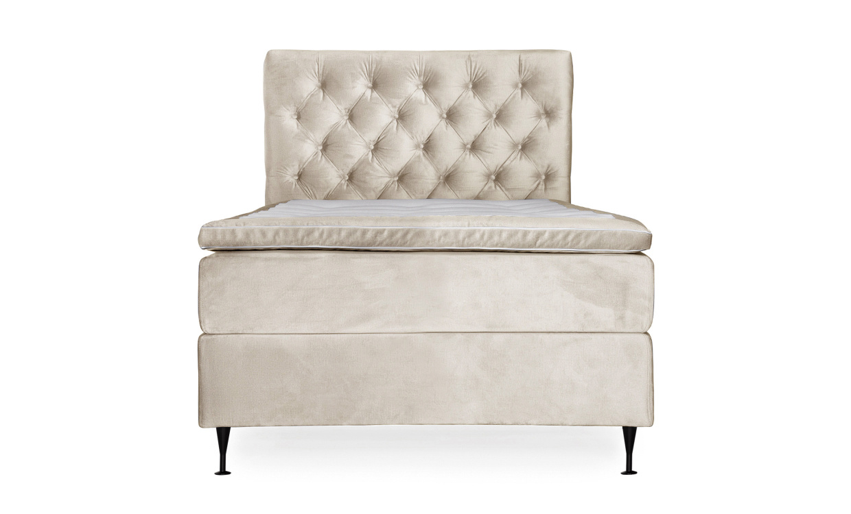 OPERA 120 Sengesett Velvet Beige i gruppen Soverom / Senger / Flyelssenger hos Sofas & more (KMP06034-PRD04216)