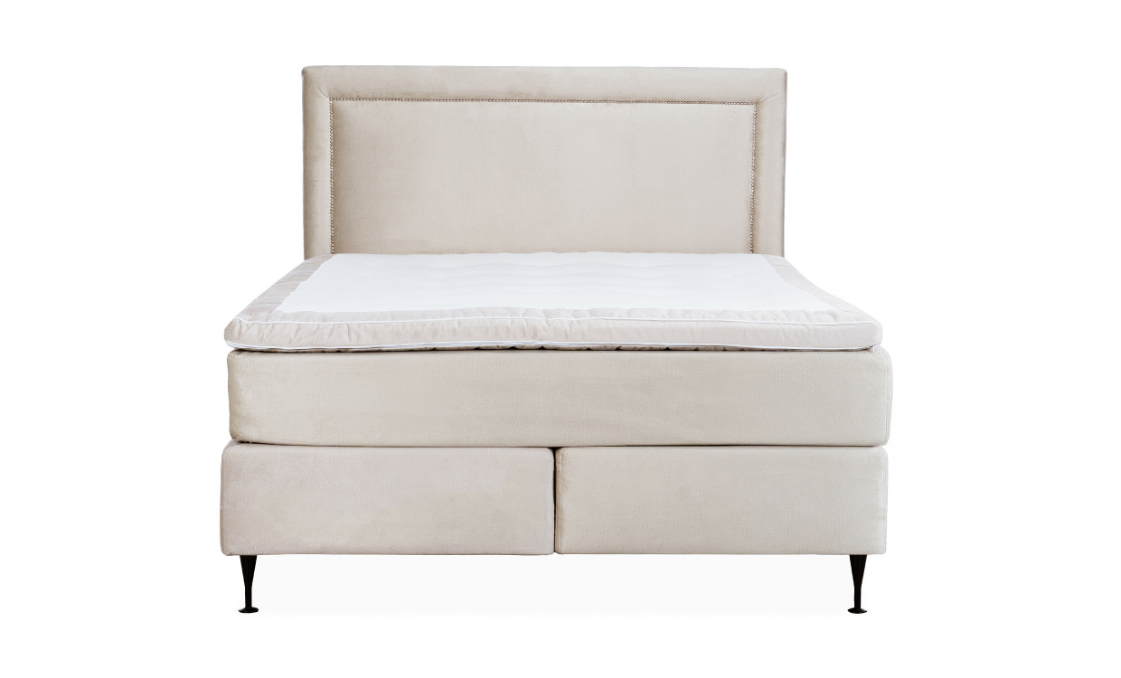 OPERA/PERLA Sengepakke 140 Fl�yel Beige i gruppen Soverom / Senger / Sengepakke hos Sofas & more (KMP06035-PESG140BE)