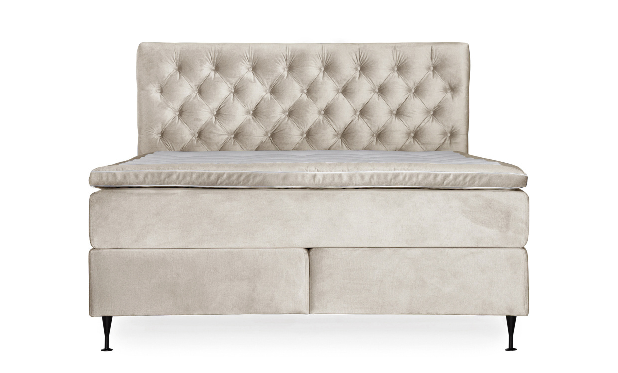 OPERA 140 Sengesett Velvet Beige i gruppen Soverom / Senger / Flyelssenger hos Sofas & more (KMP06035-PRD04217)