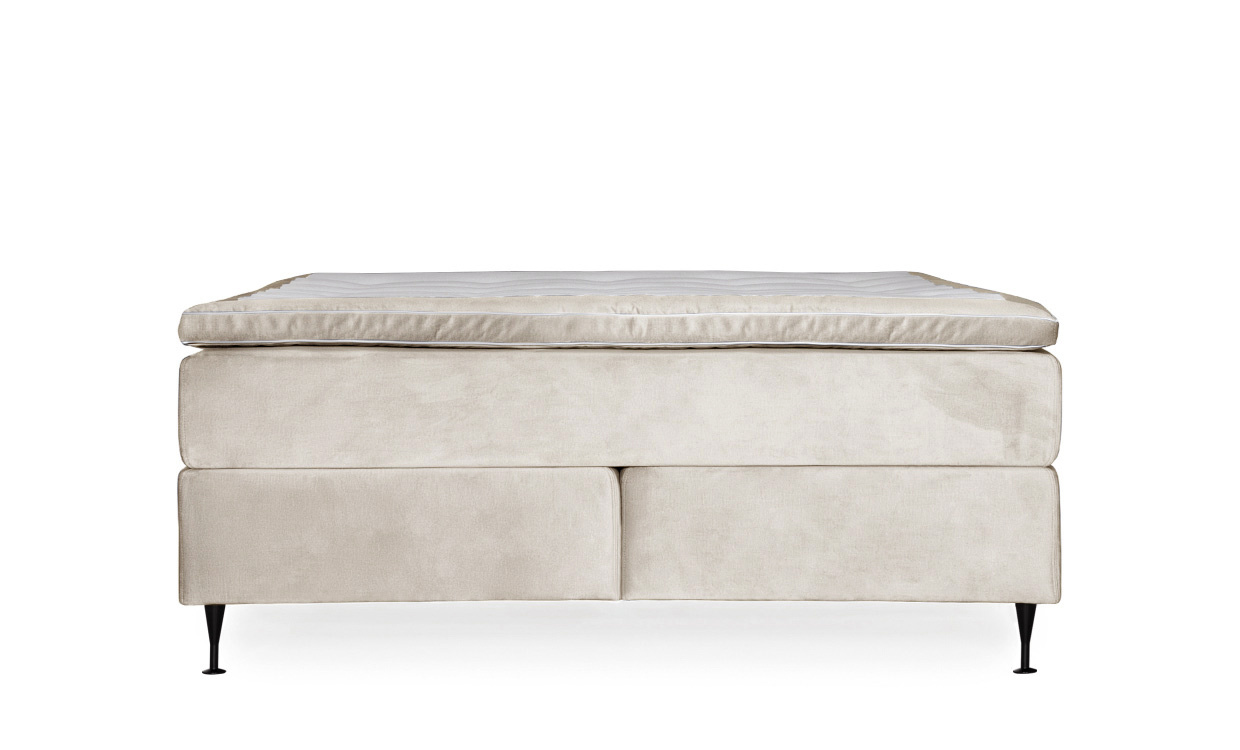 OPERA 140 Kontinentalseng Velvet Beige i gruppen Soverom / Senger / Senger 140 hos Sofas & more (KMP06035)