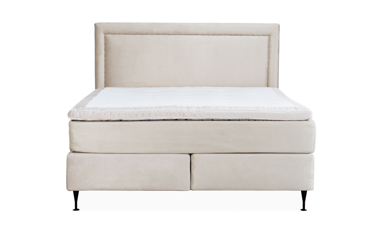 OPERA/PERLA Sengepakke 180 Fl�yel Beige i gruppen Soverom / Senger / Sengepakke hos Sofas & more (KMP06037-PESG180BE)