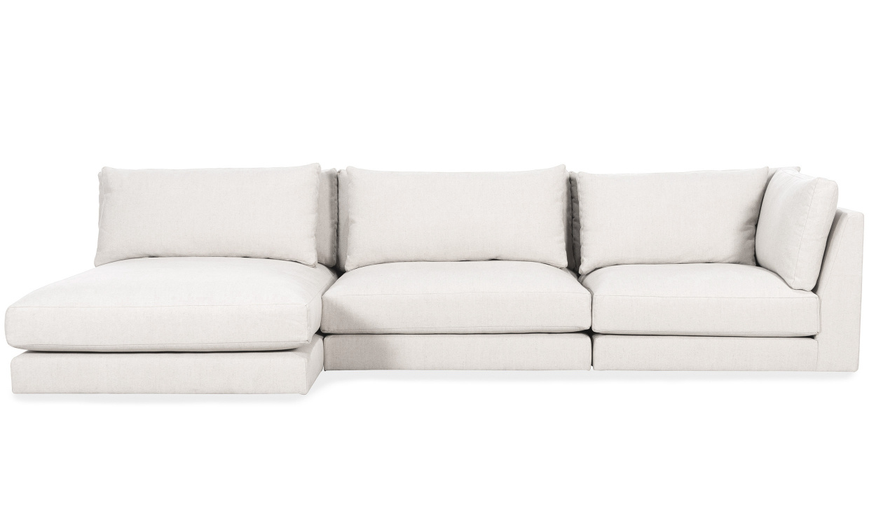 LYON Sofa 4-seters Vendbar Hvit i gruppen Nyheter hos Sofas & more (LY-4SDI-CAWH)