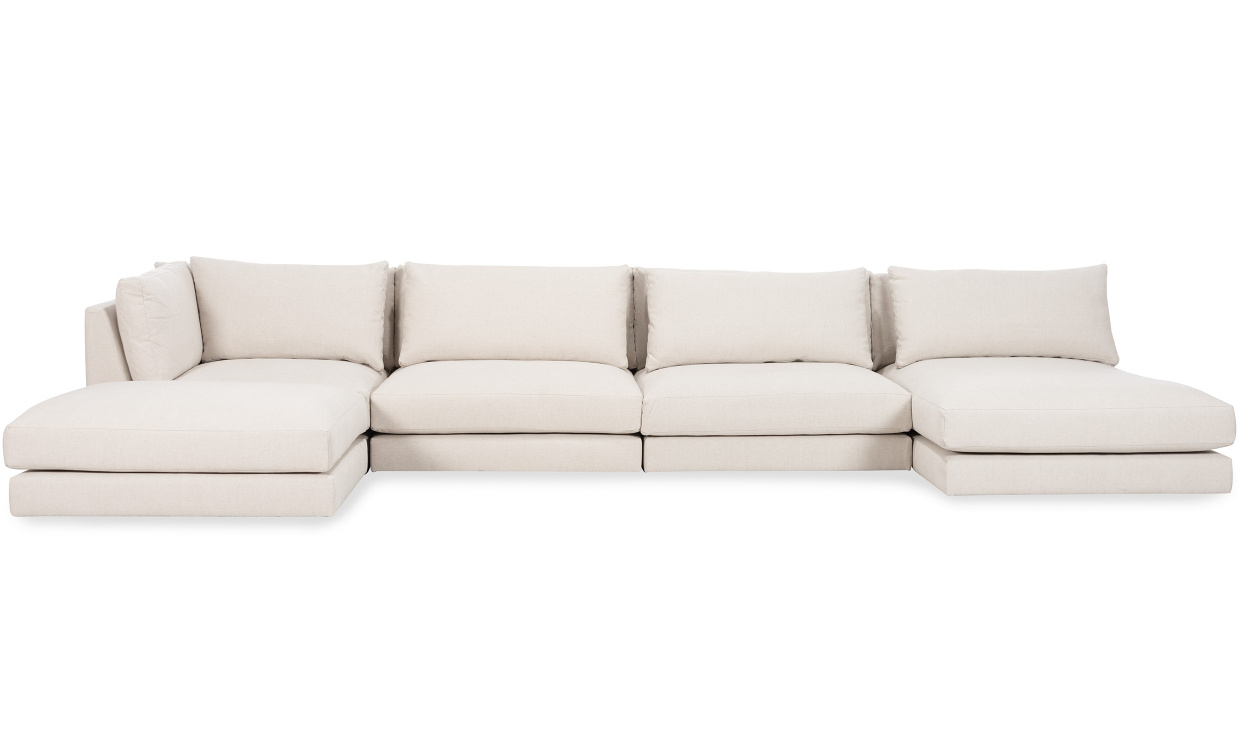 LYON Sofa Stor Vendbar Beige i gruppen Stue / Sofaer / U-sofaer hos Sofas & more (LY-DIL-CABE)