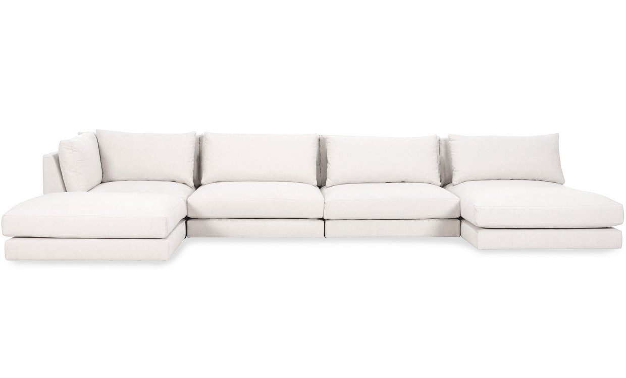 LYON Sofa Stor Vendbar Hvit i gruppen Stue / Sofaer / U-sofaer hos Sofas & more (LY-DIL-CAWH)