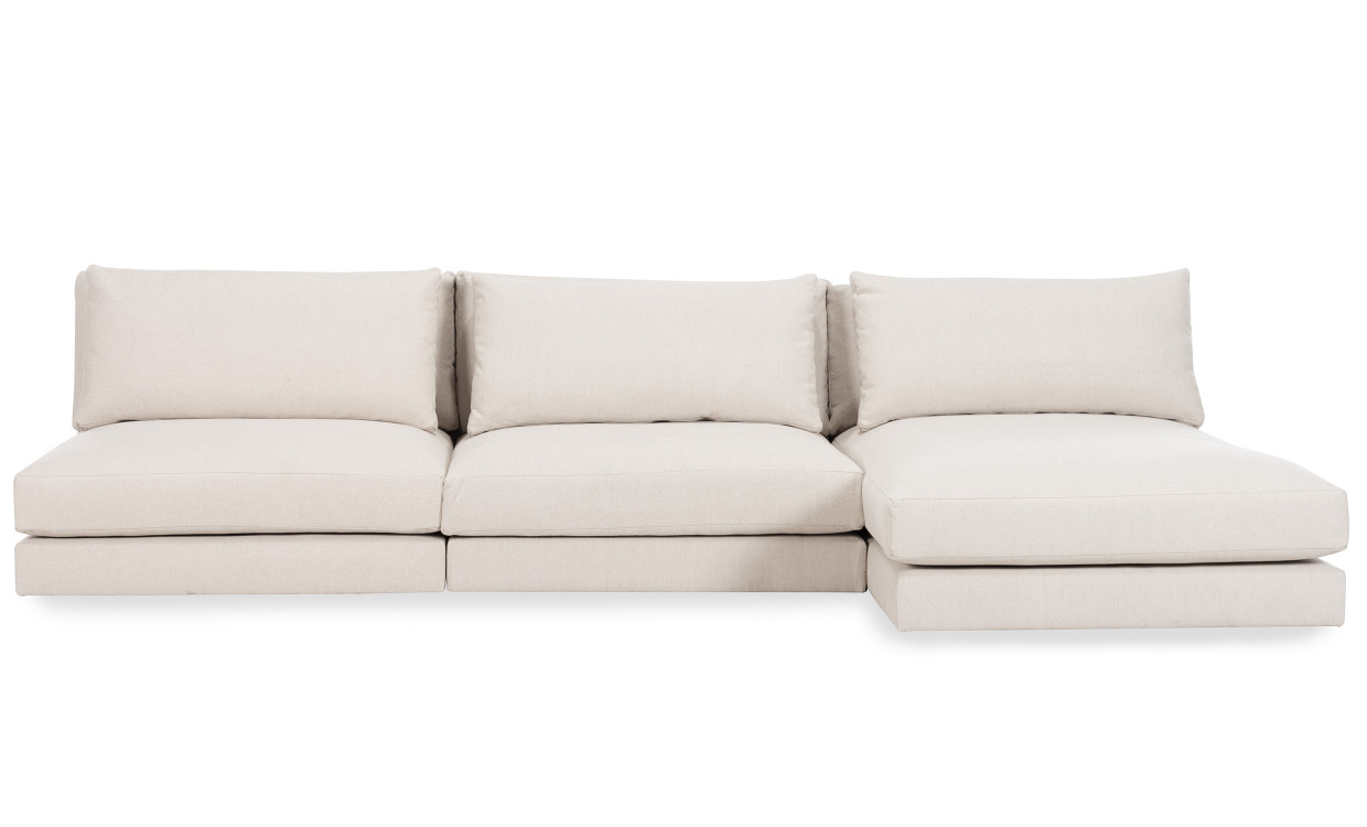 LYON Sofa Stor pen Beige i gruppen Stue / Sofaer / Divansofaer hos Sofas & more (LY-ODI-LA-CABE)