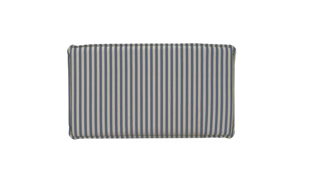 MATHEO Sengegavl Vegghengt 120 Stripete Bl i gruppen Soverom / Sengegavler / Sengegavler 120 hos Sofas & more (MASG120-BLUST)