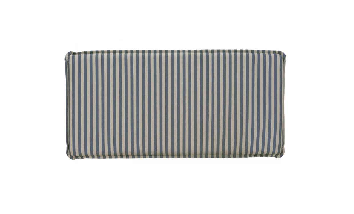 MATHEO Sengegavl Vegghengt 140 Stripete Bl i gruppen Soverom / Sengegavler / Sengegavler 140 hos Sofas & more (MASG140-BLUST)