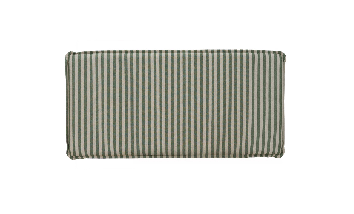 MATHEO Sengegavl Vegghengt 140 Stripete Grnn i gruppen Soverom / Sengegavler / Sengegavler 140 hos Sofas & more (MASG140-GRST)