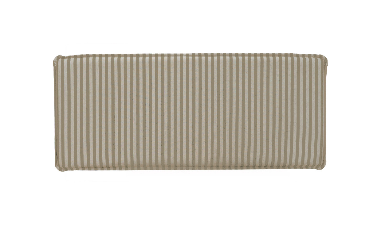 MATHEO Sengegavl Vegghengt 160 Stripete Beige i gruppen Soverom / Sengegavler / Sengegavler 160 hos Sofas & more (MASG160-BEST)